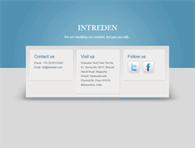 Tablet Screenshot of intreden.com